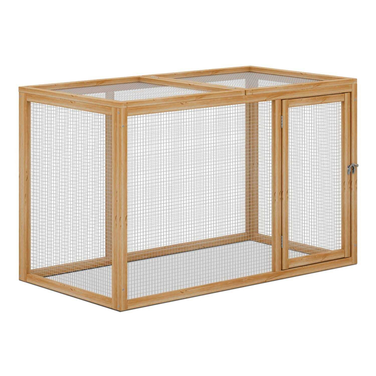 Chicken Cage Rabbit Hutch Bunny Pen with Openable Roof S5129