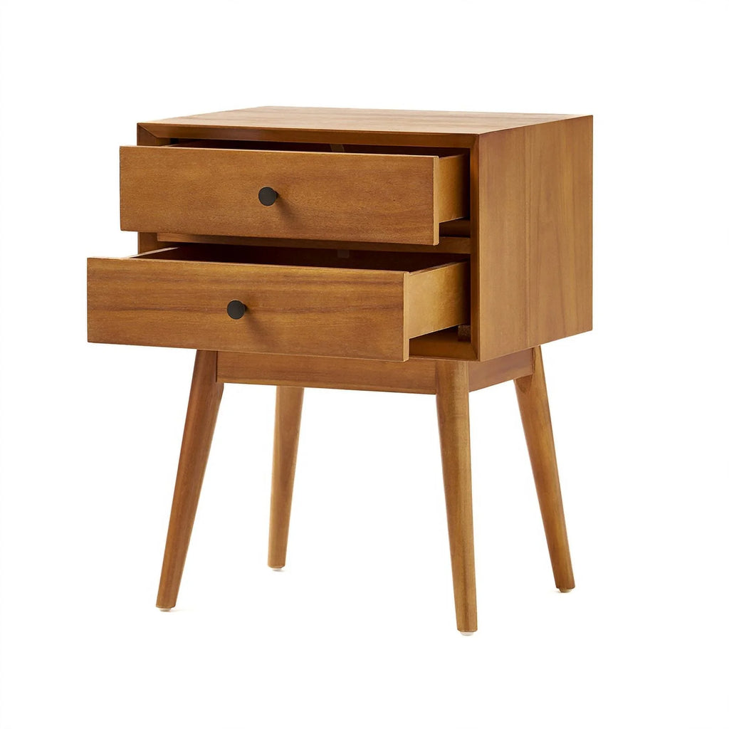 Acacia Wood Nightstand N3043