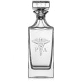 30 oz Glass Whiskey Decanter with Glass Stopper E808260