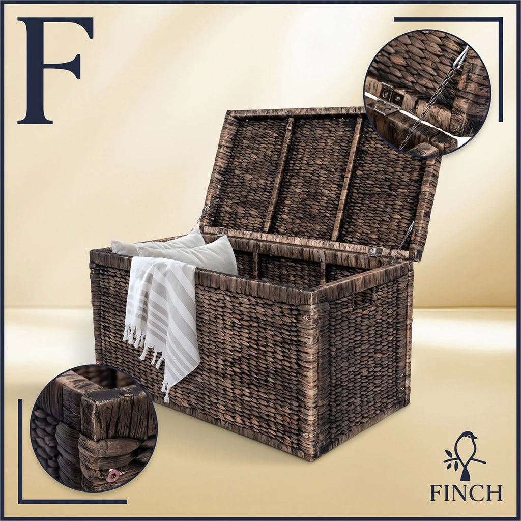 Brown Wicker Trunk A717089