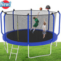 12FT Round Trampoline with Enclosure M877292