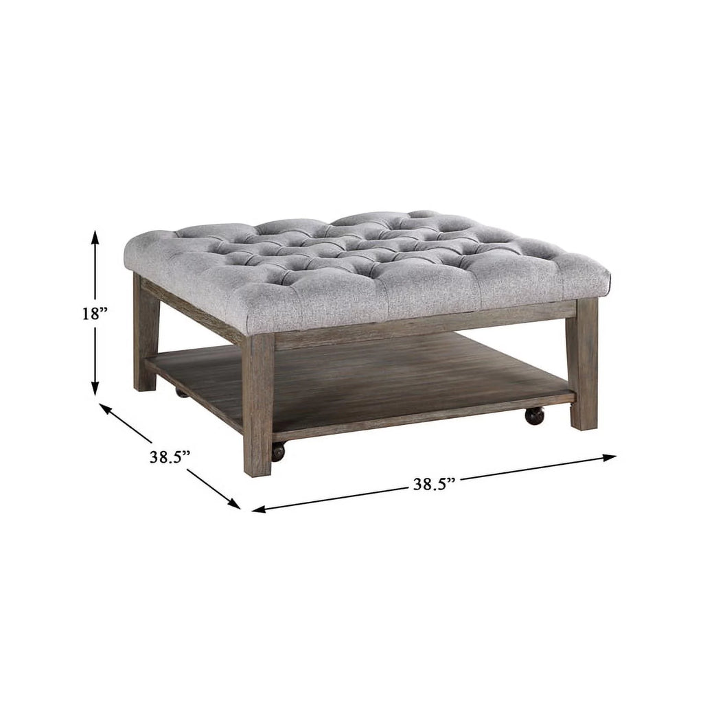 Square Wood Cocktail Table H35086
