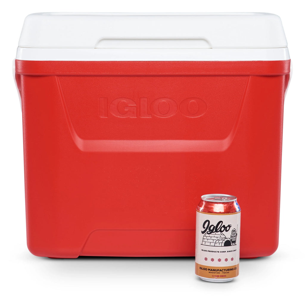 28 QT Red Ice Chest Cooler O4962