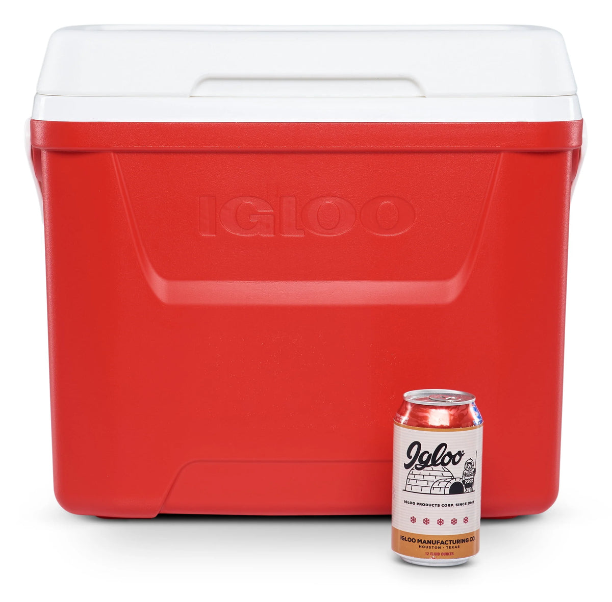 28 QT Red Ice Chest Cooler O4962