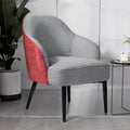 Houndstooth Upholstered Accent Chair S4573