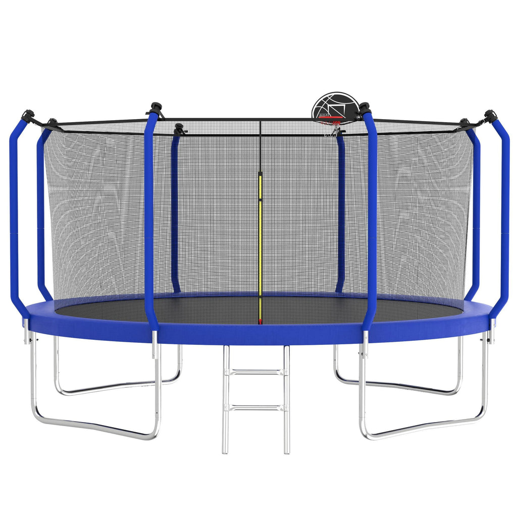12FT Round Trampoline with Enclosure M877292