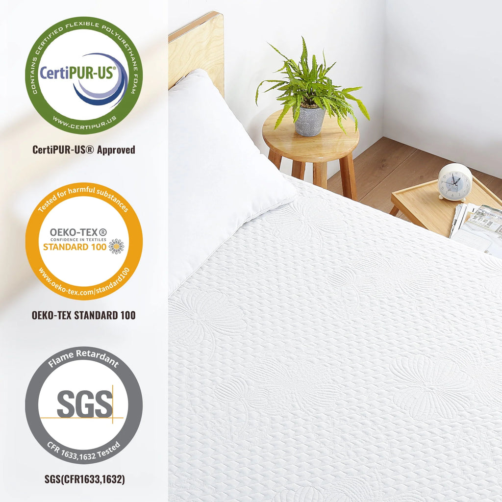 10 Inch Gel Memory Foam Mattress Medium Firm Twin Size X71099
