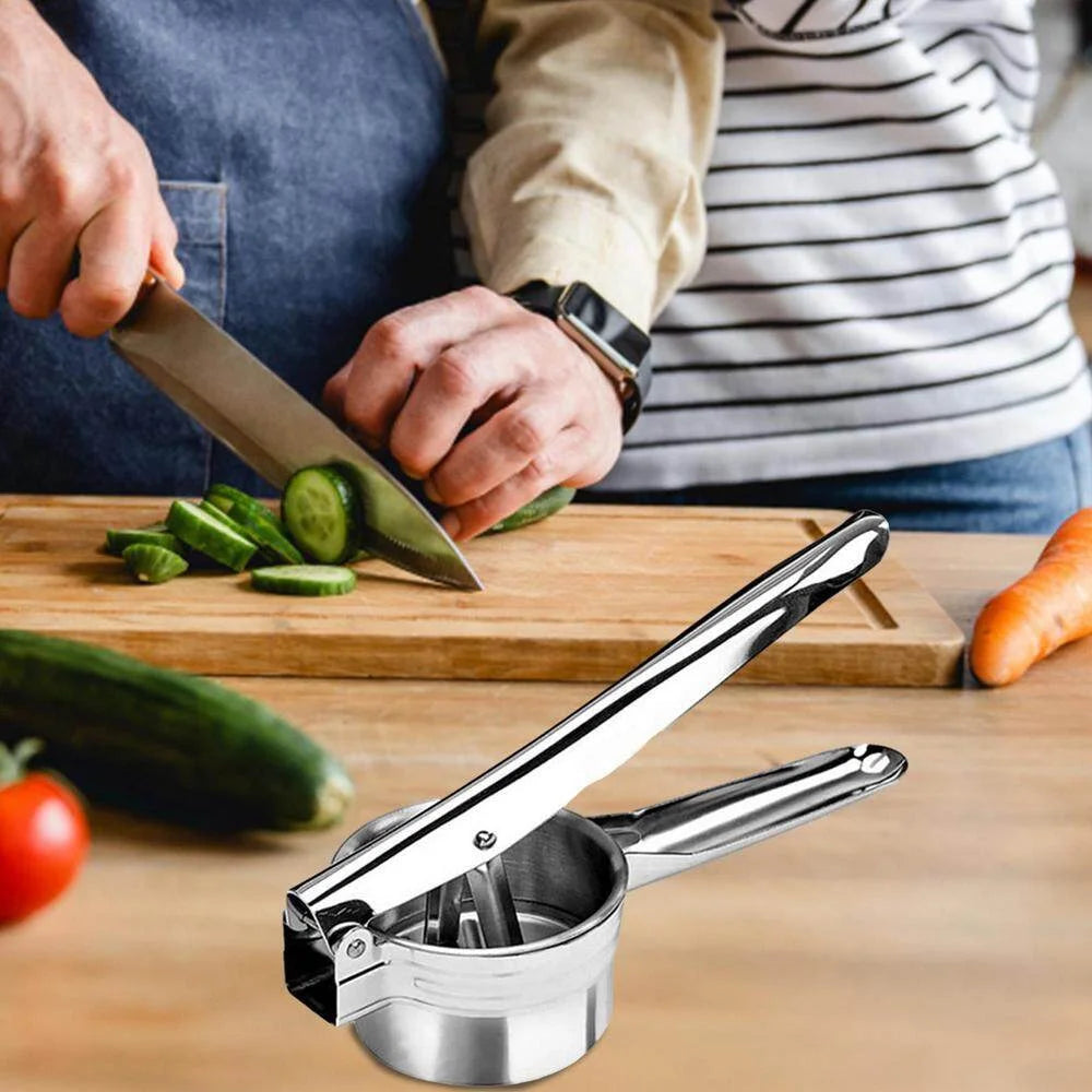 Stainless Steel Potato Ricer and Masher J625