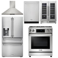 30 Gas Range, Range Hood, Refrigerator, Dishwasher, Wine Cooler P385381