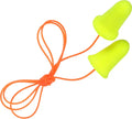 Corded Disposable Foam Ear Plugs, 200 Pairs F45443