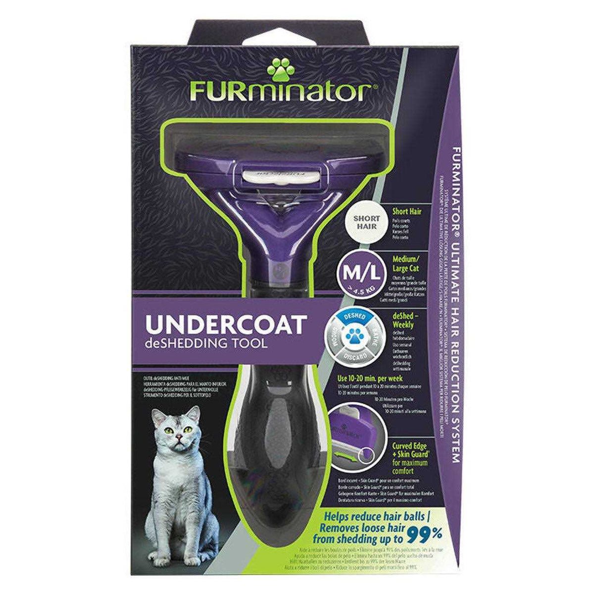 Long Hair Deshedding Tool for Cats C5769