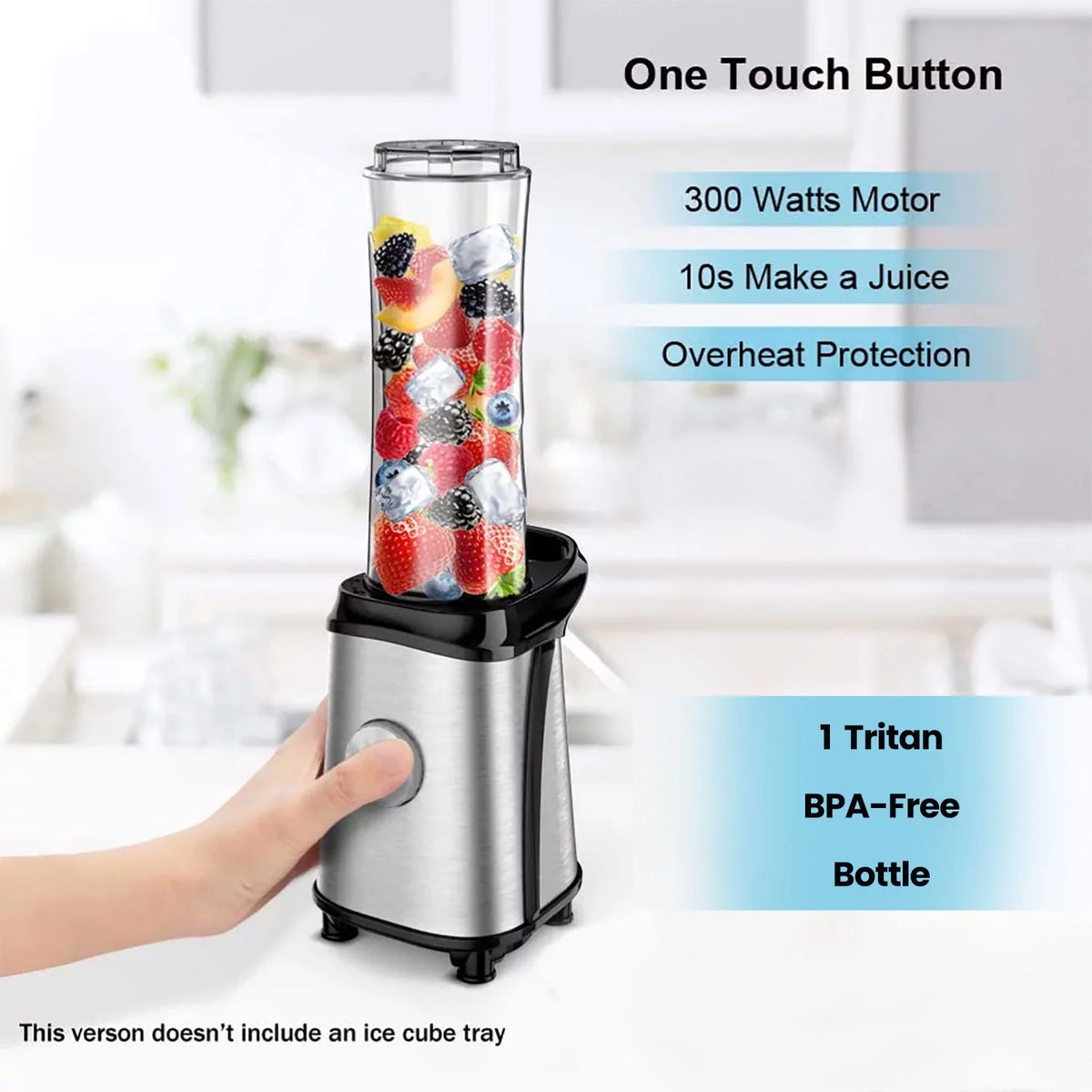 Single Serve Blender with 20Oz BPA-Free Cup E961747