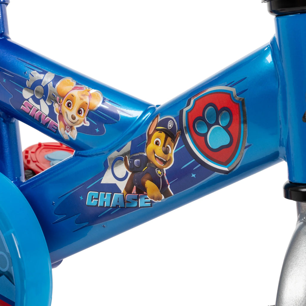 Blue 12-inch Boys' Training Wheel Bike P830378