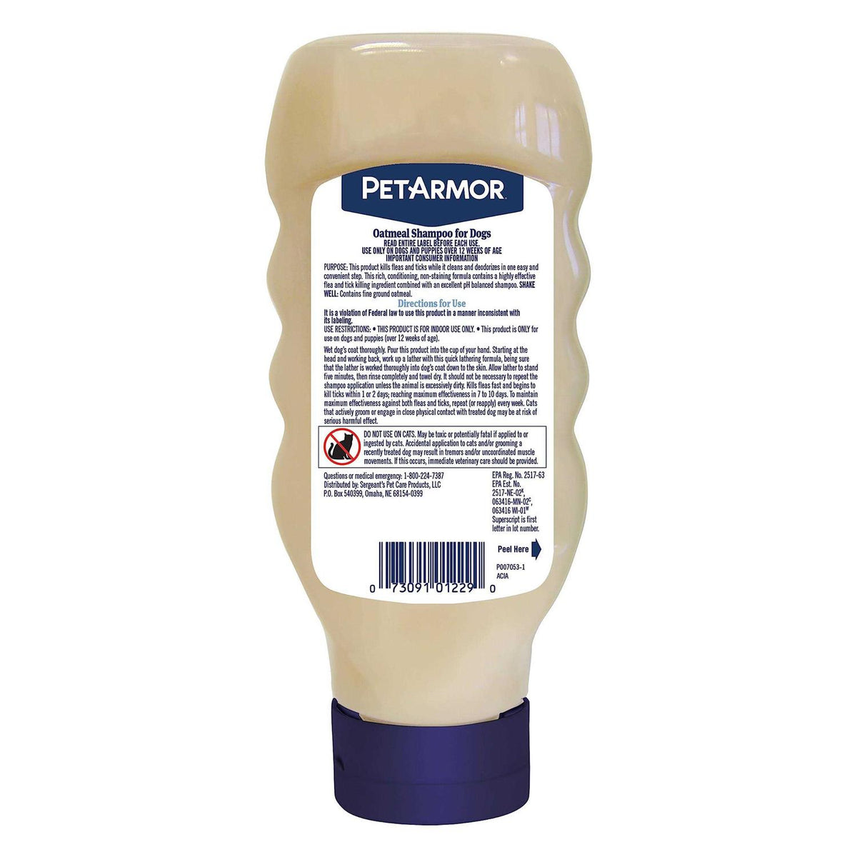 Flea and Tick Shampoo for Dogs N663