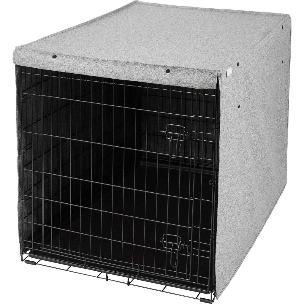 Faux Linen Dog Crate Cover B45070