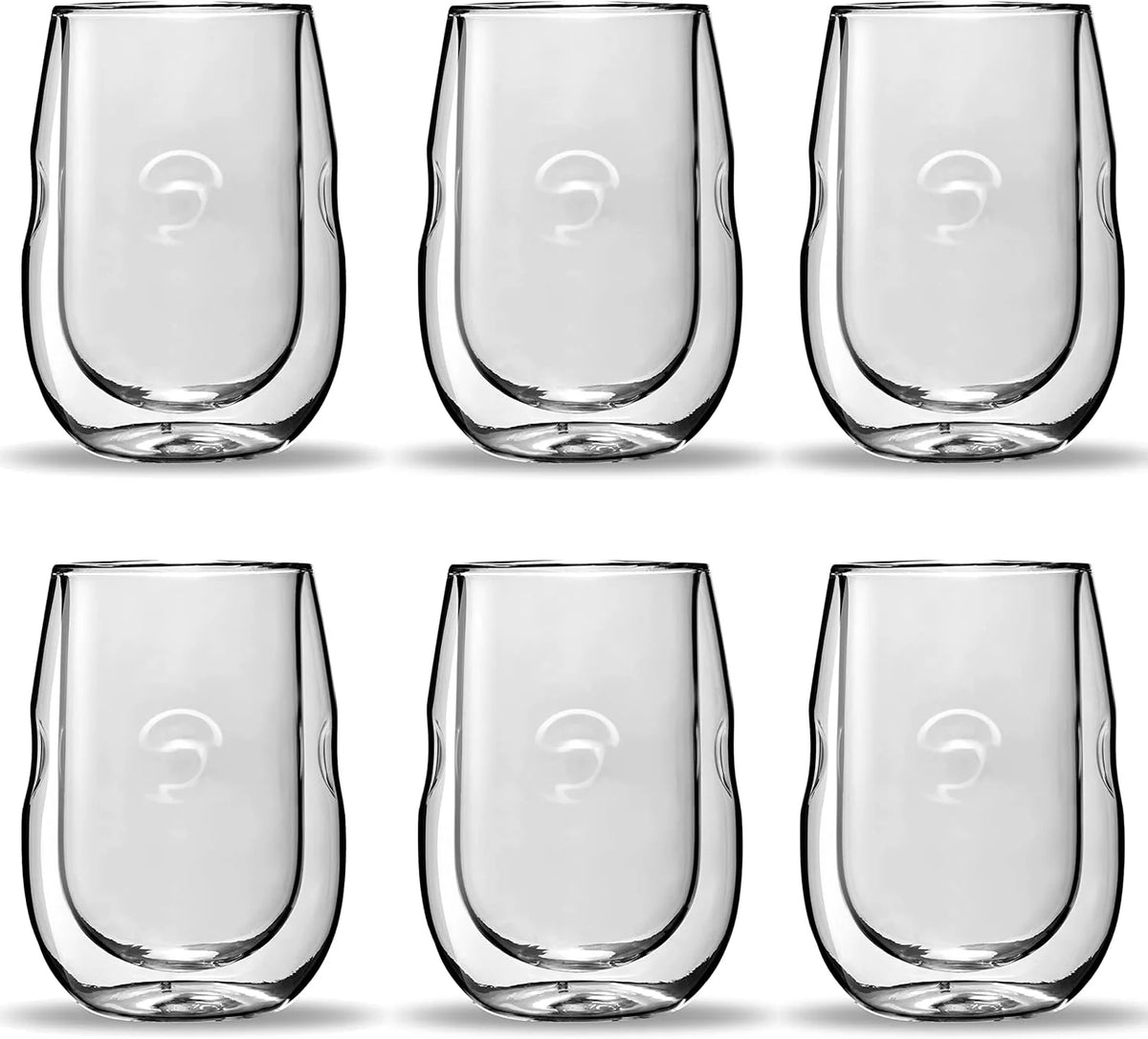 Double Wall Insulated Wine Glasses Set Of 6 K936