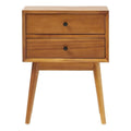 Acacia Wood Nightstand N3043