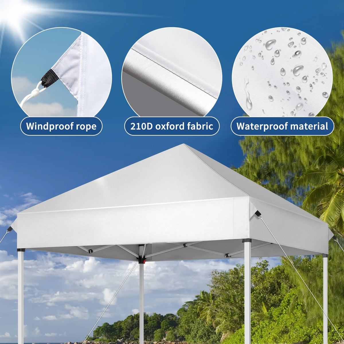 10ft x 10ft Folding Canopy H94886