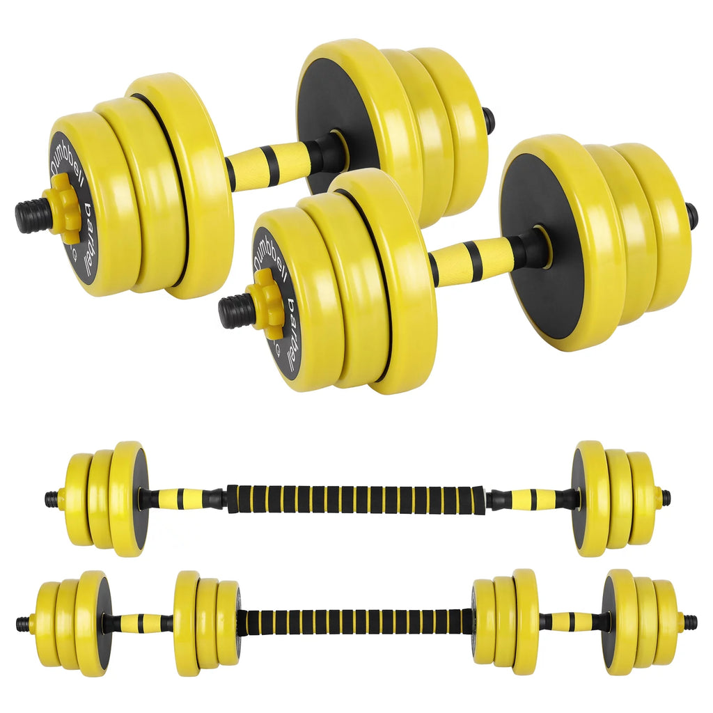 Adjustable 44 Pounds Non-Slip Neoprene Dumbbell Set T801