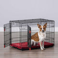 Double Door Wire Dog Crate with Divider Panel X844217