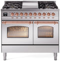 40 Dual Fuel Natural Gas Range Stainless Steel V915009