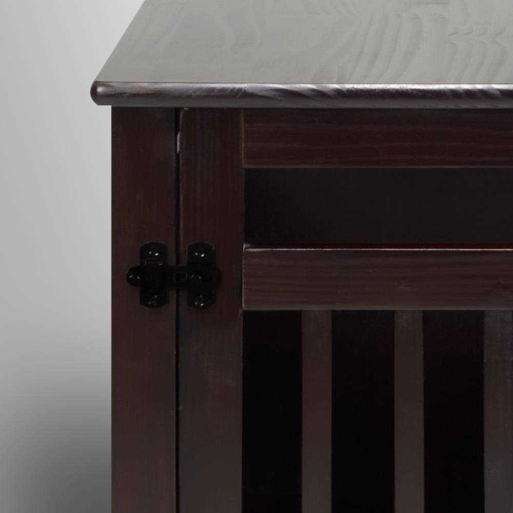 Espresso Pet Crate C1338
