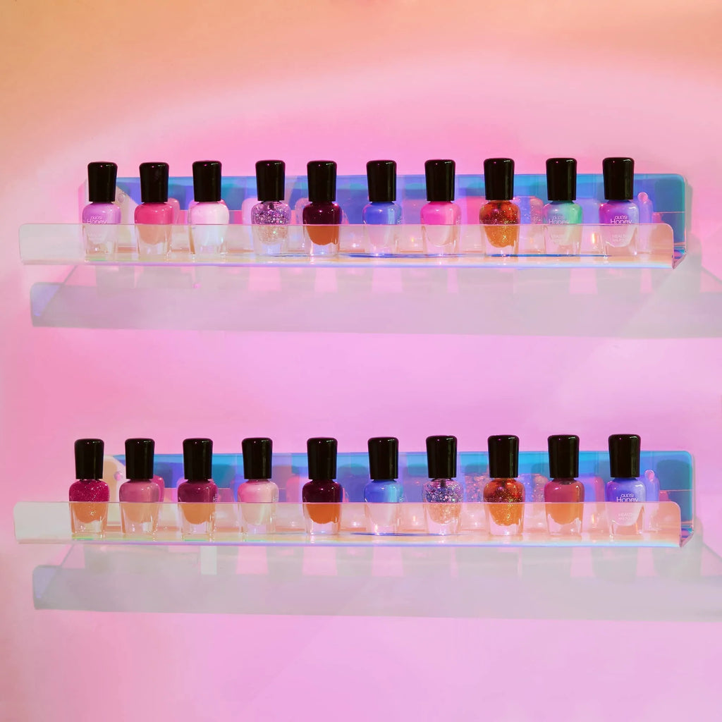 15 Acrylic Floating Shelves Wall Mounted, 4pack Clear Acrylic Shelves T63010