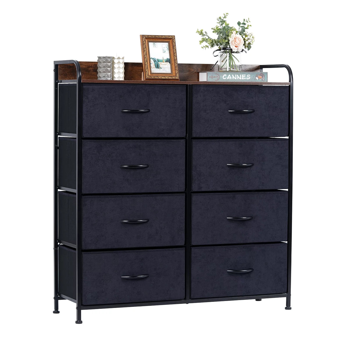 8 Drawer Rustic Finish Dresser U77569