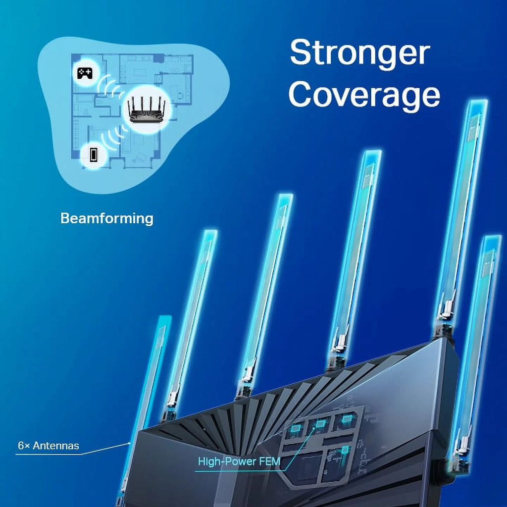 Dual-Band WiFi 6 Router D729424