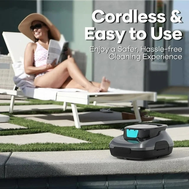 Cordless Robotic Pool Cleaner F658269