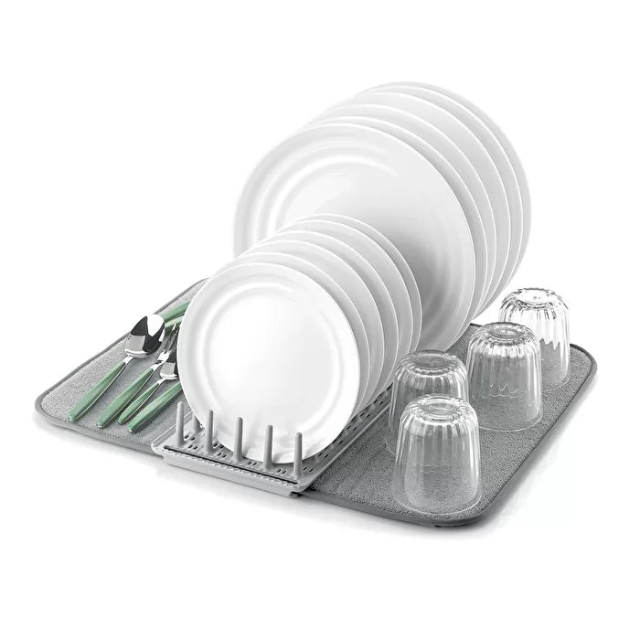 Dish Drainer With Mat Milk White P951