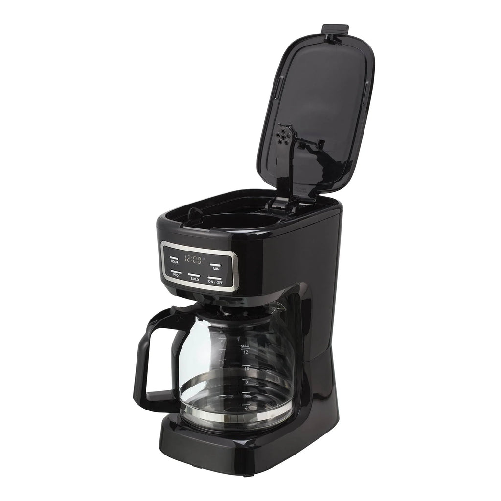12 Cup Programmable Coffee Maker 1.8 Liter Black A7654