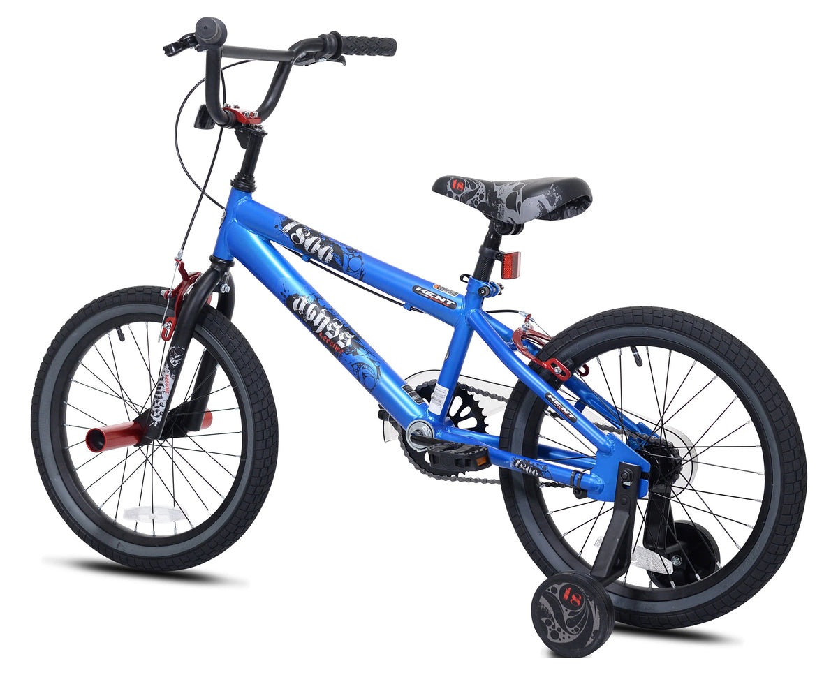 18-inch Blue Freestyle BMX Bicycle B81589