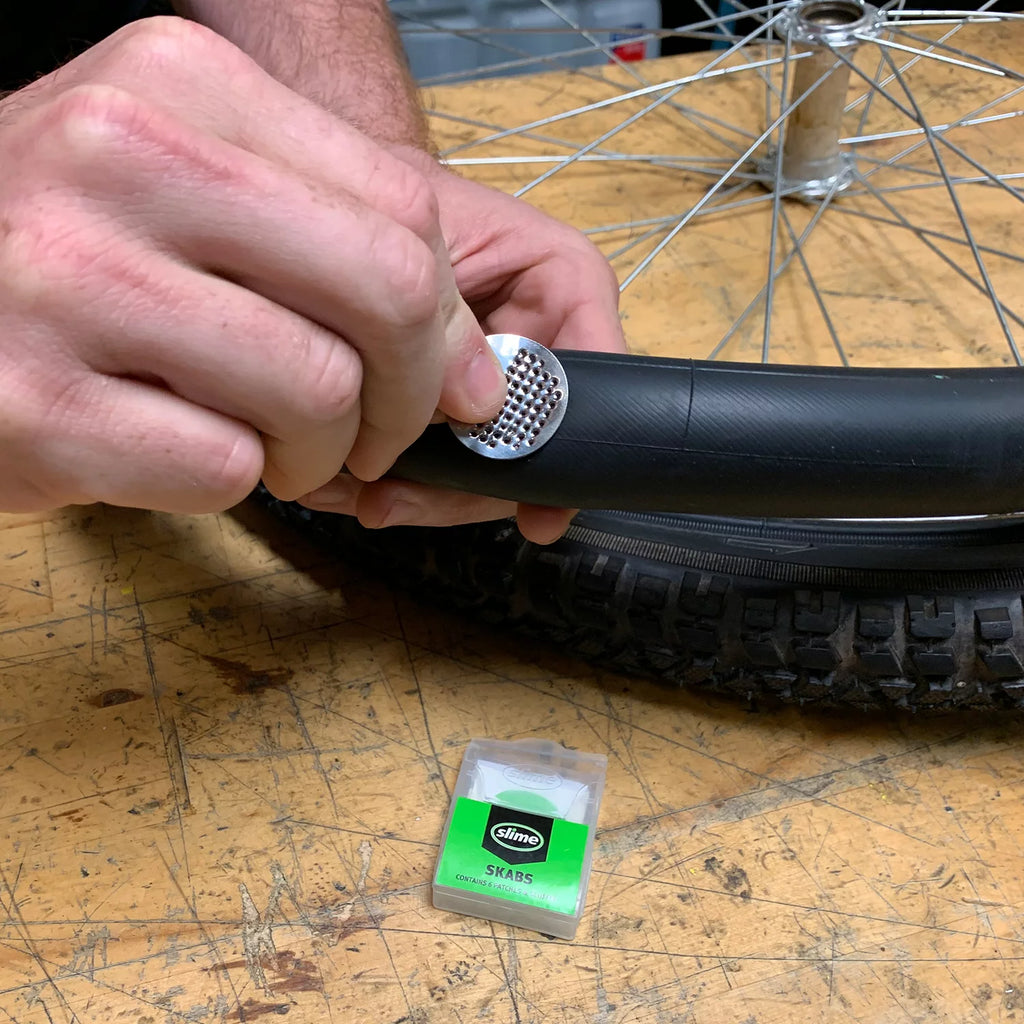 Peel & Stick Bicycle Tire Repair Kit Patches with Levers S151340