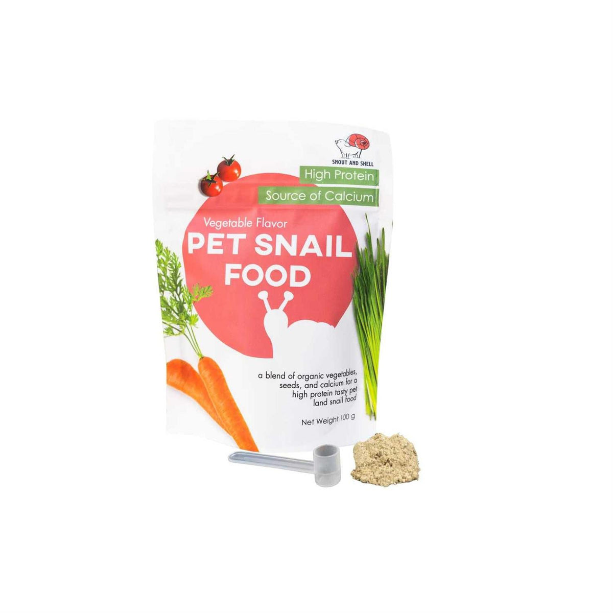 Vegetable Flavored Pet Snail Food High-Protein A52030