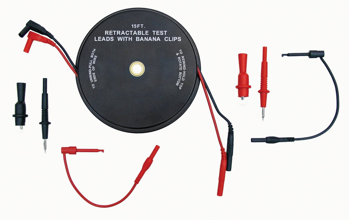 7 Piece Retractable Test Lead Set F1523