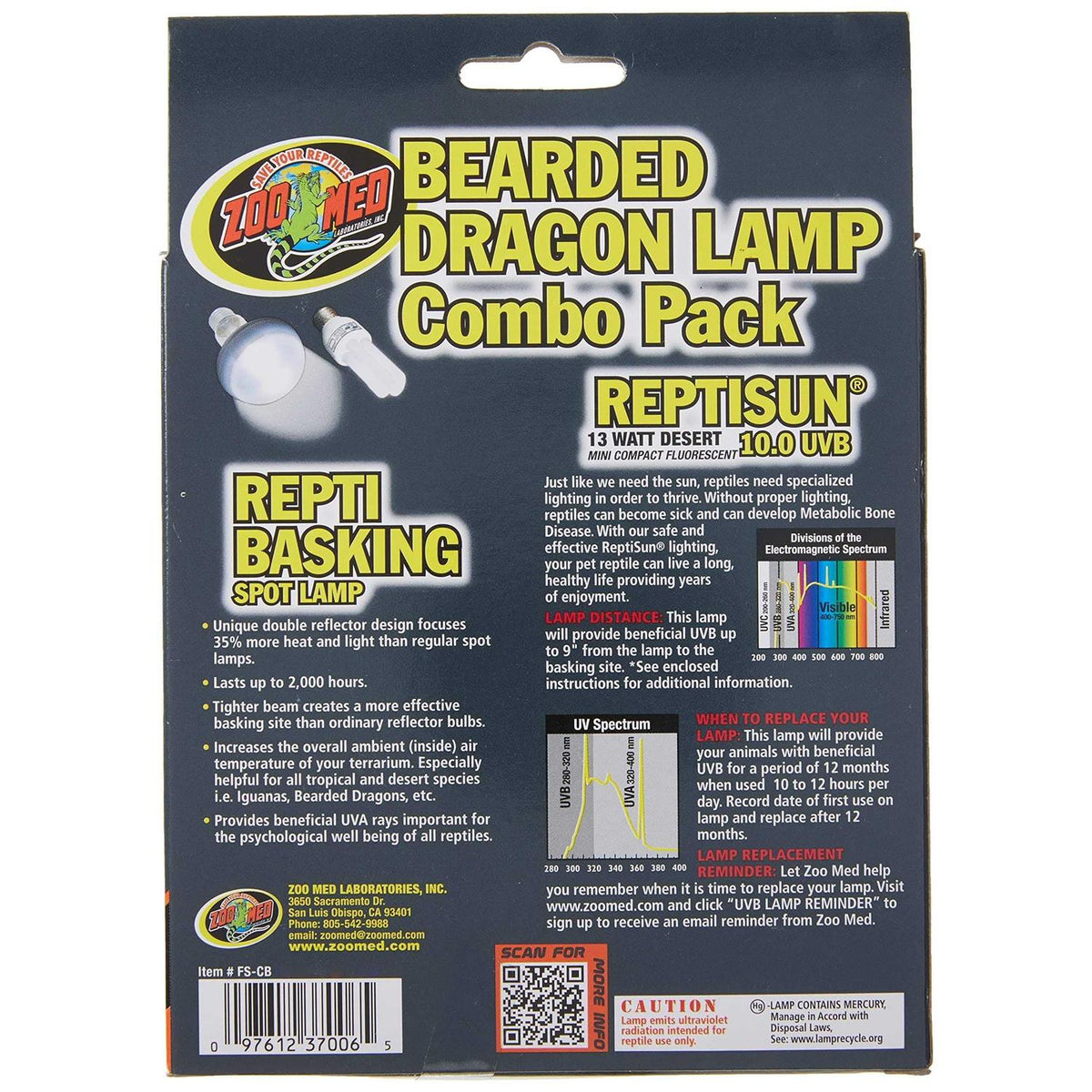 Bearded Dragon Lamp Combo Pack C988