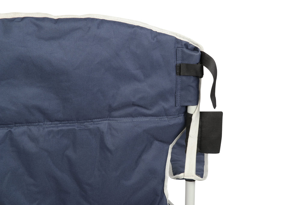 Big and Tall Chair with Cup Holders, Blue L10260