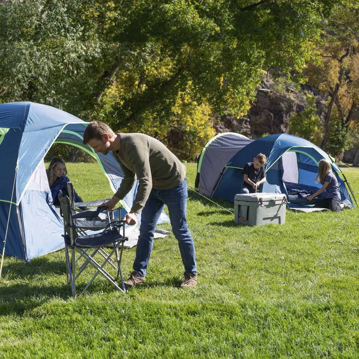 8 Person Dual Dome Tent D34757