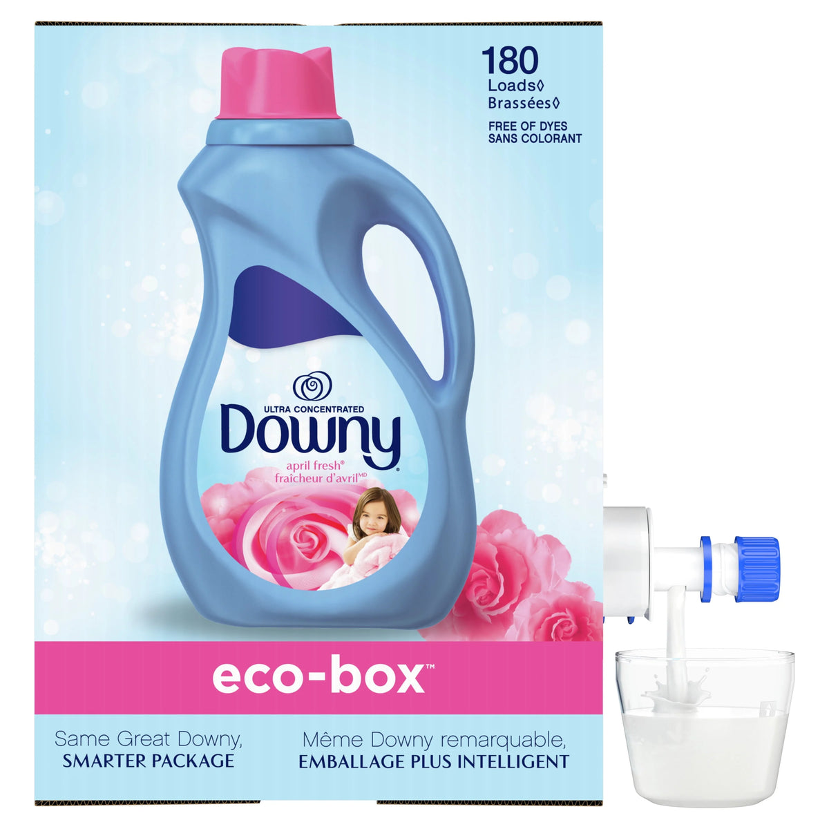 April Fresh 180 Loads Liquid Fabric Softener D789589