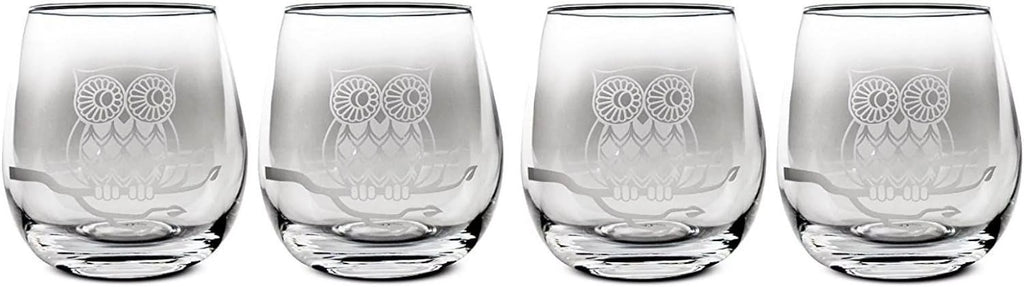 Stemless Wine Glasses 4 Pack U550503