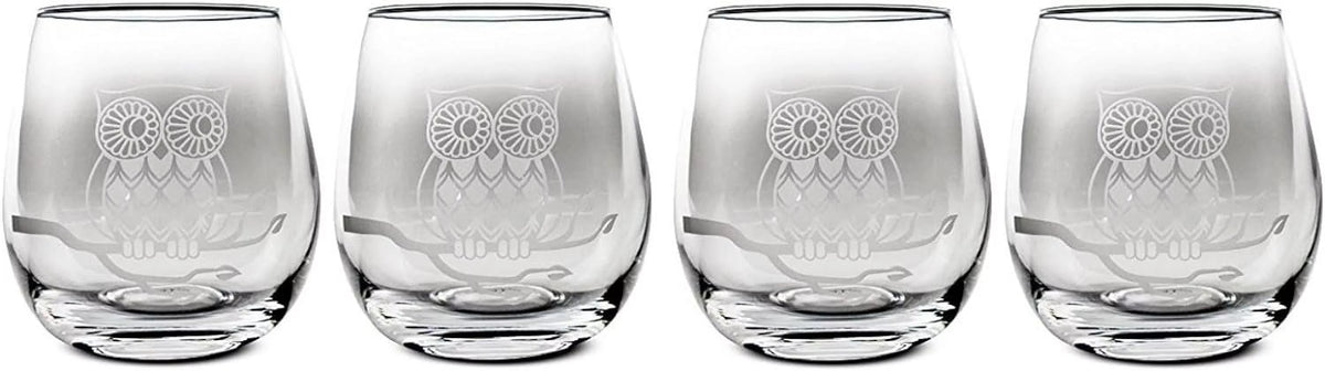 Stemless Wine Glasses 4 Pack U550503