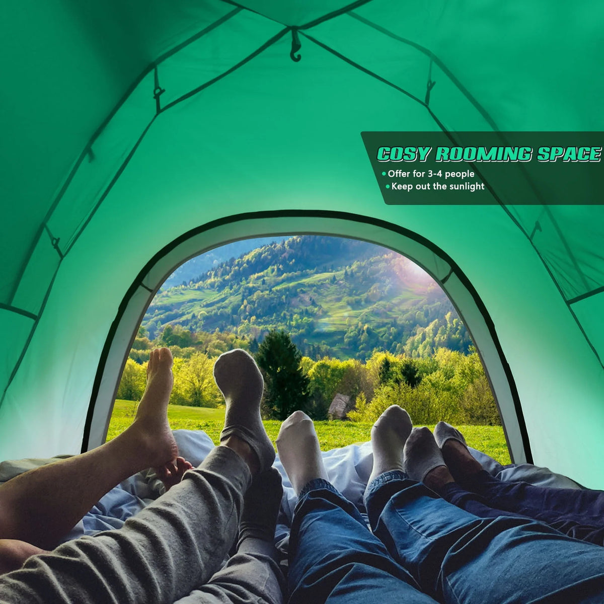 4-Person Camping Tent N598424