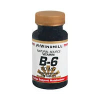 Vitamin B-6 50 Mg Tablets 3 Pack C8886