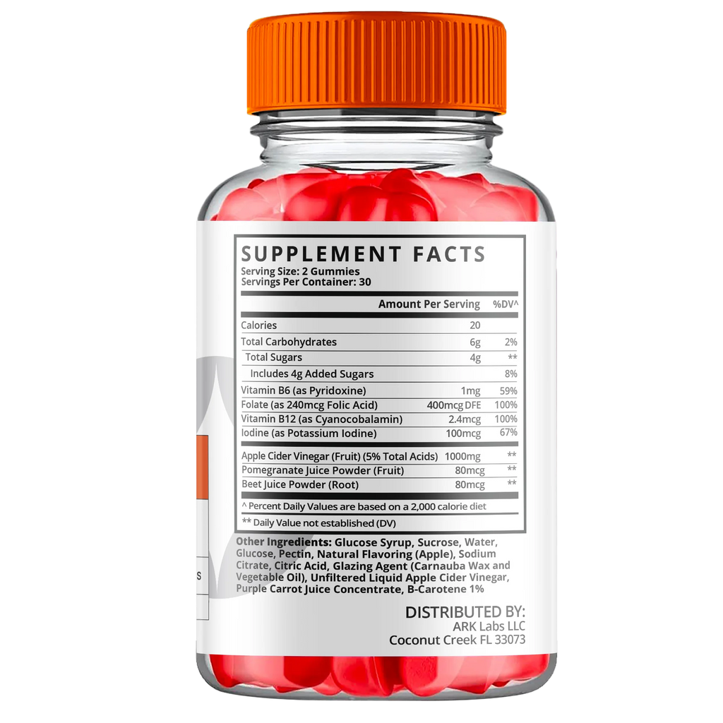 Keto ACV Gummies Dietary Supplement 180 Gummies T560