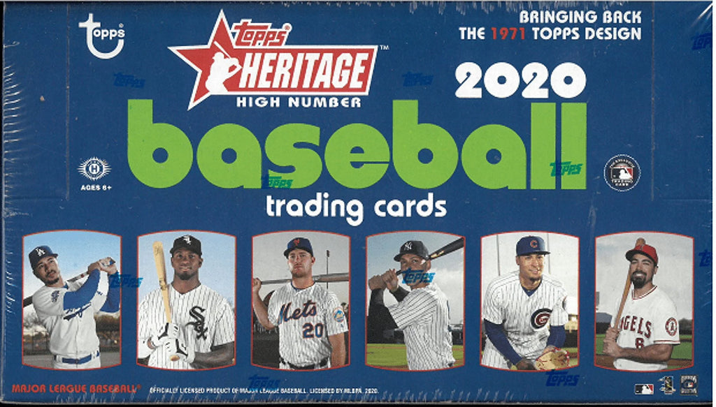 2020 MLB Baseball Trading Cards Hobby Box 24 Packs V740