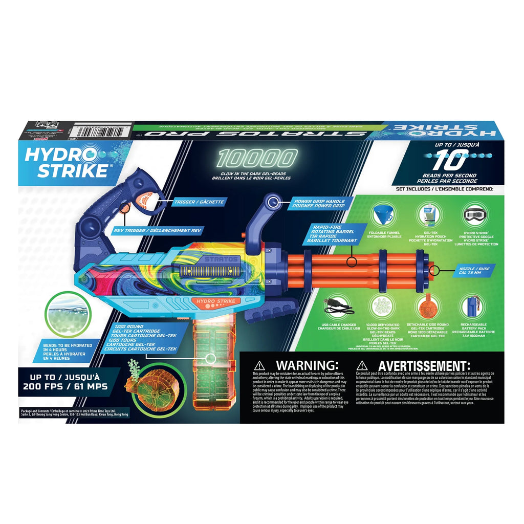 Gel Bead Blaster with Glow-in-the-Dark Rotating Barrel X203641
