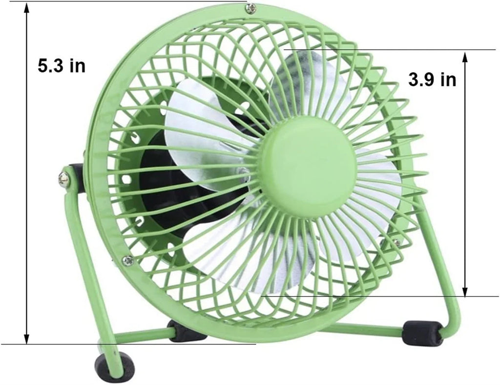 4-inch Mini Metal USB Desk Fan I753