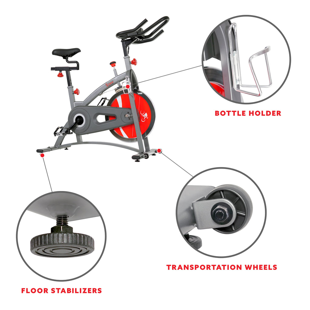 Stationary Belt Drive Indoor Cycling Exercise Bike L687083
