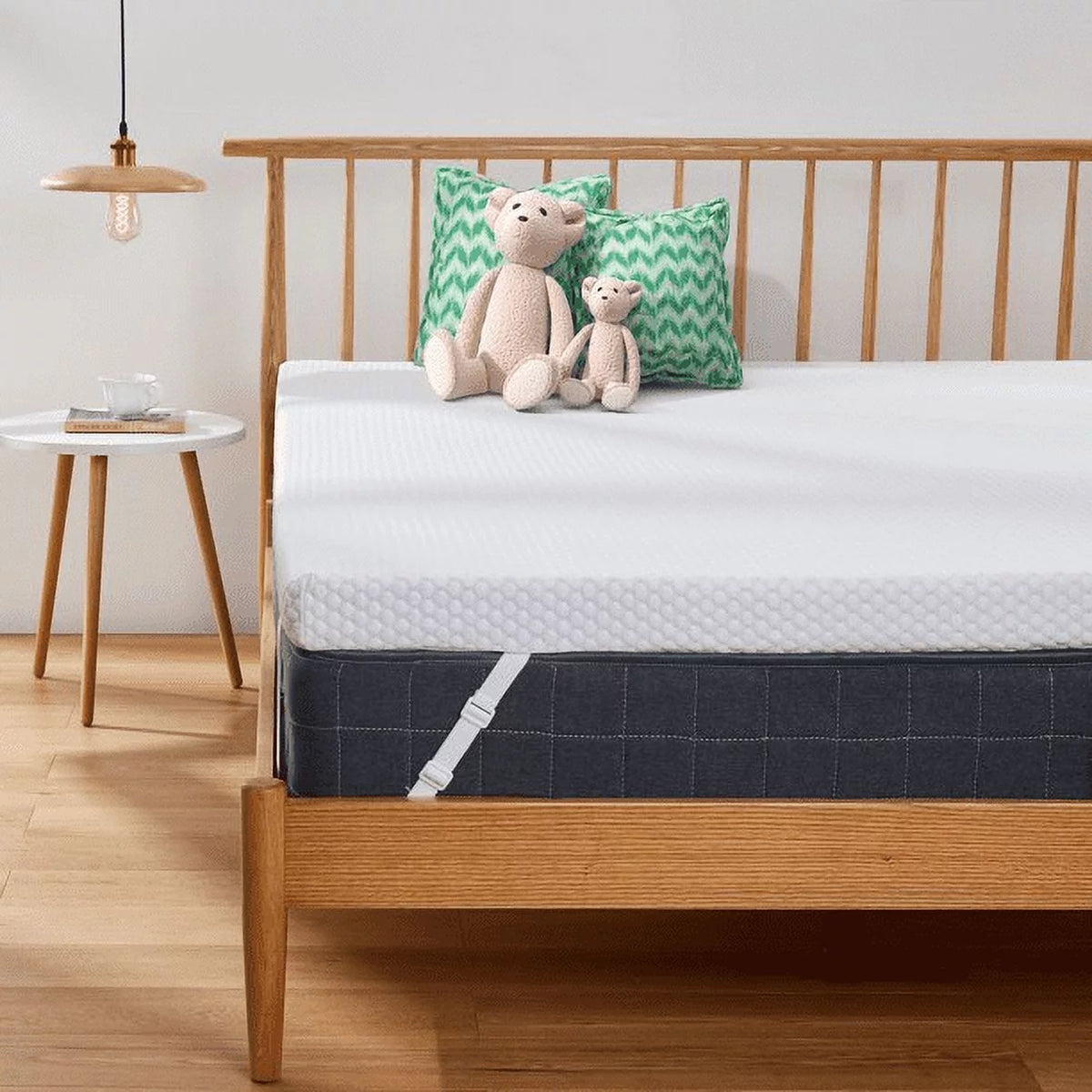 2 inch Gel Memory Foam Mattress Topper with Washable Cover O6850